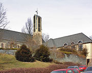 erster Chemnitzer Nachwendebau war die Kirche St. Nepomuk am Kassberg