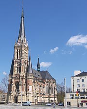 Petrikirche am Theaterplatz Chemnitz