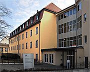 Gründungsgebäude der Bernhardschen Spinnerei in Chemnitz-Harthau
