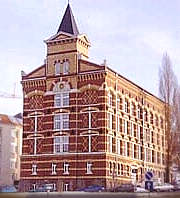 Gebäuder der Strumpffabrik Esche in Chemnitz, saniert und umgenutzt