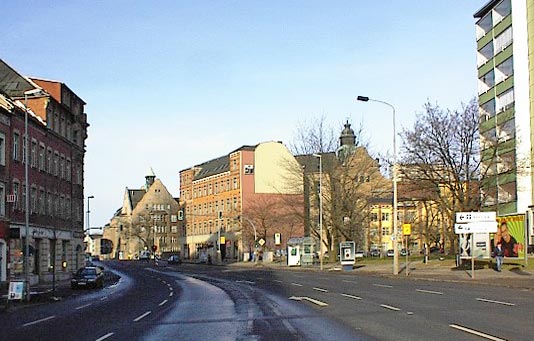 Hartmannstraße in Chemnitz 